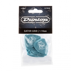 Dunlop 417P114 Gator Grip Plectrum 1.14mm 12-Pack