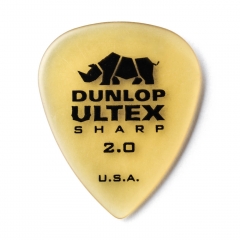 Dunlop Ultex Sharp Plectrum 2.0mm - Per Stuk