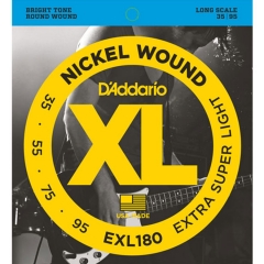 D'Addario EXL180 Bassnaren Long Scale (35-95)