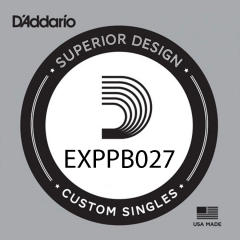 D'Addario EXPPB027 Coated Phosphor Bronze Acoustic Losse Snaar .027