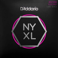 D'Addario NYXL45100 Nickel-Plated Bassnaren (45-100) Regular Light