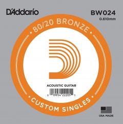 D'Addario BW024 Bronze .024 Losse Snaar