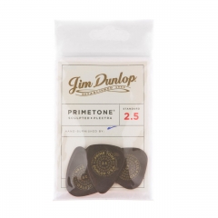 Dunlop 511P250 Primetone Standaard Glad Plectrum 2.5mm 3-Pack