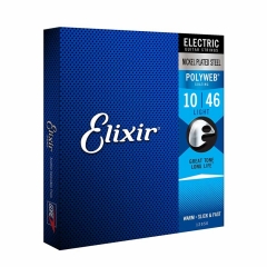 Elixir 12050 Polyweb Snaren voor Elektrische Gitaar (10-46)