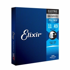 Elixir 12100 Polyweb Snaren voor Elektrische Gitaar (11-49)
