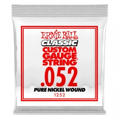 Ernie Ball 1252 Pure Nickel Losse Snaar .052 - Per Stuk