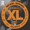 D'Addario EXL160TP Bassnaren Long Scale (50-105) 2-Pack